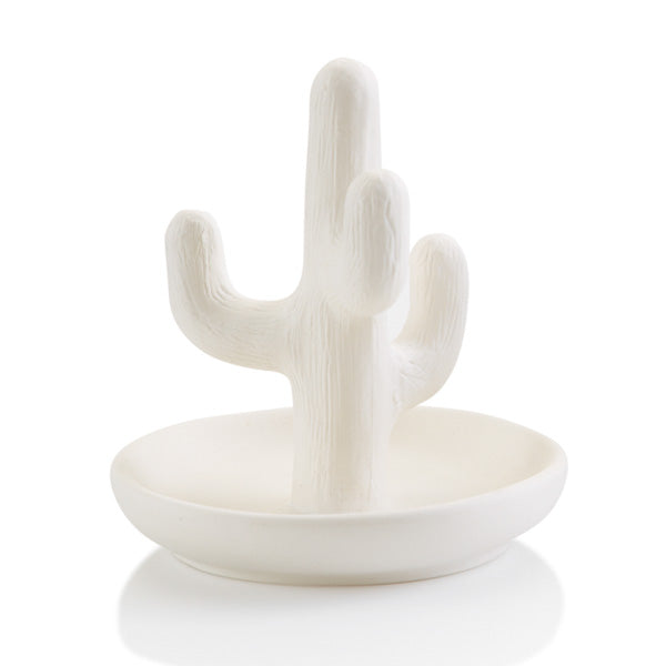 Make This Incredibly Cute DIY Clay Cactus Ring Holder!