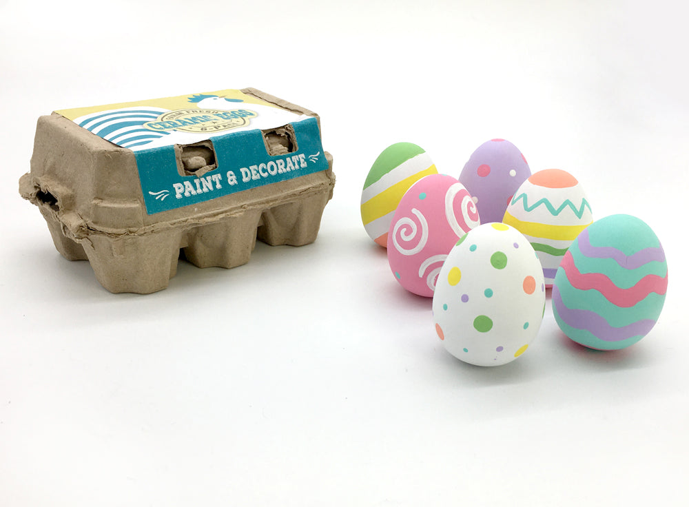 DIY Ceramic Easter Eggs