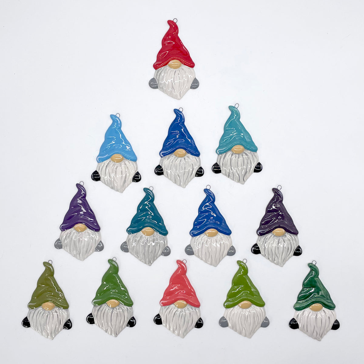 DIY Ceramic Ornament: Gnome