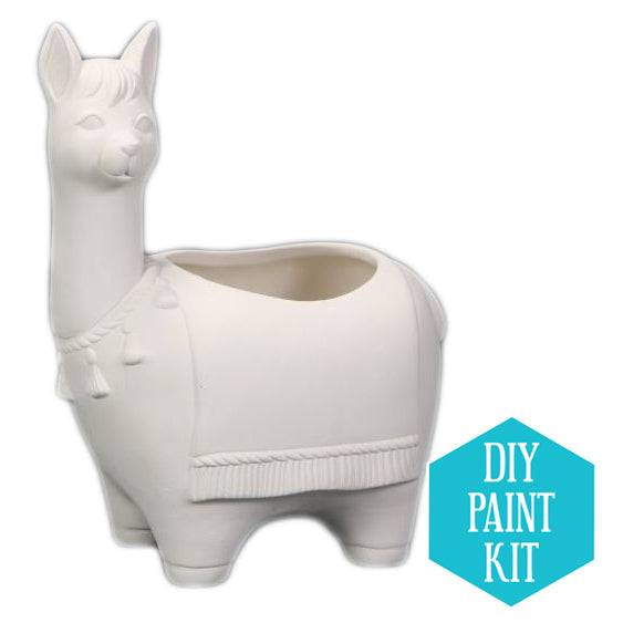 llama succulent planter DIY Ceramic Llama Planter/ Container