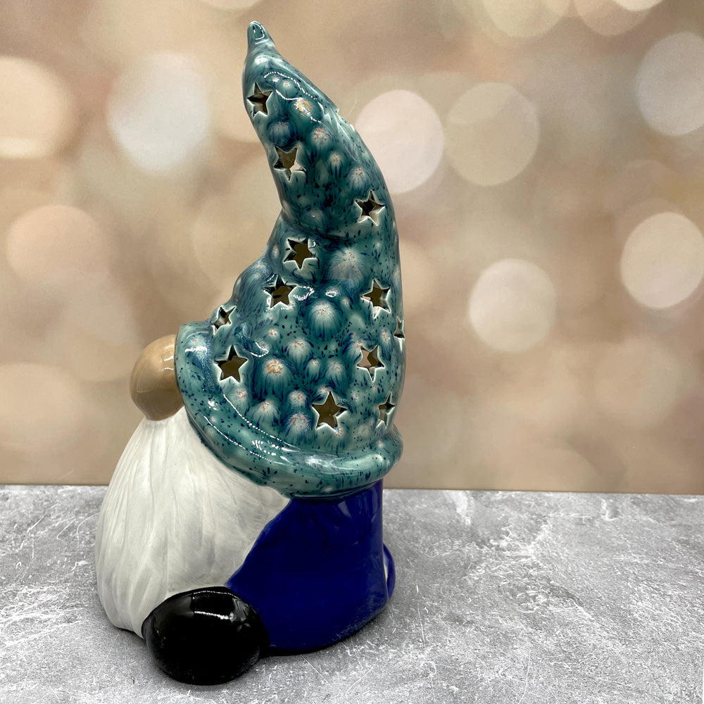 Gnome Lantern - Bloomin&#39; Blue