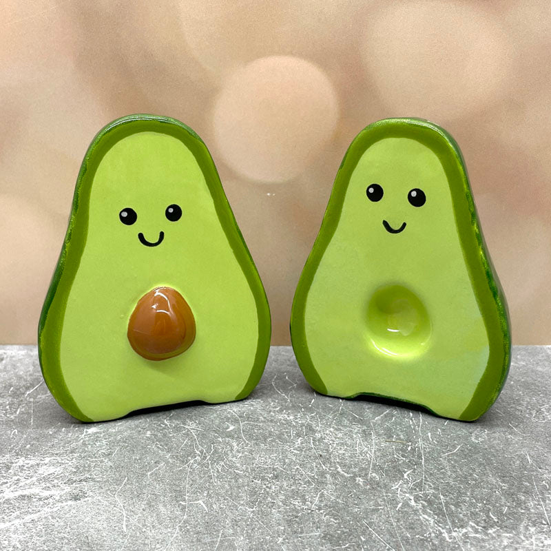 Salt & Pepper Shakers - Avocados