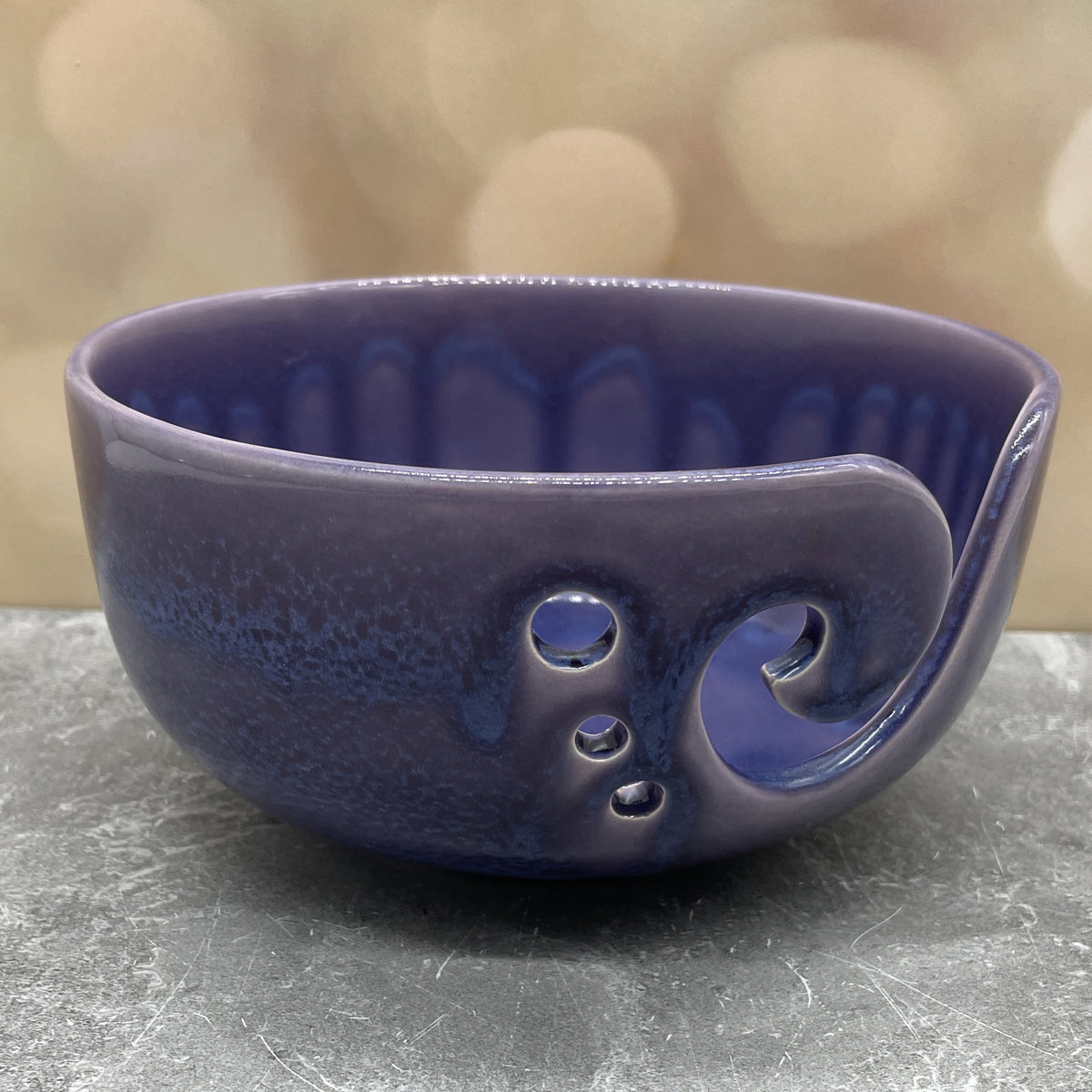 Yarn Bowl - Purple