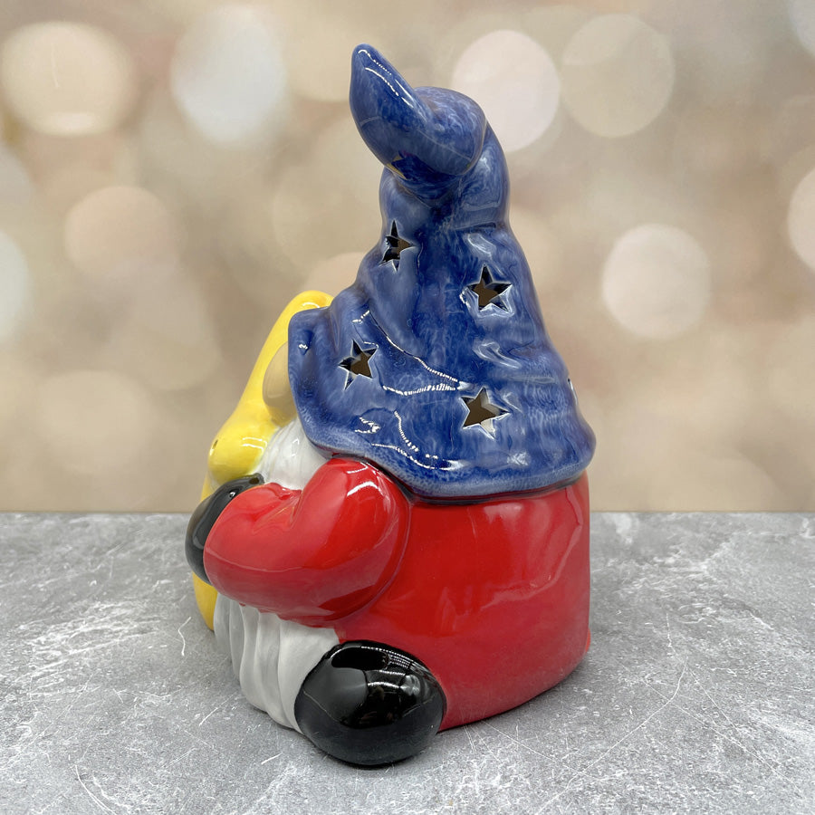 Gnome and Star Lantern