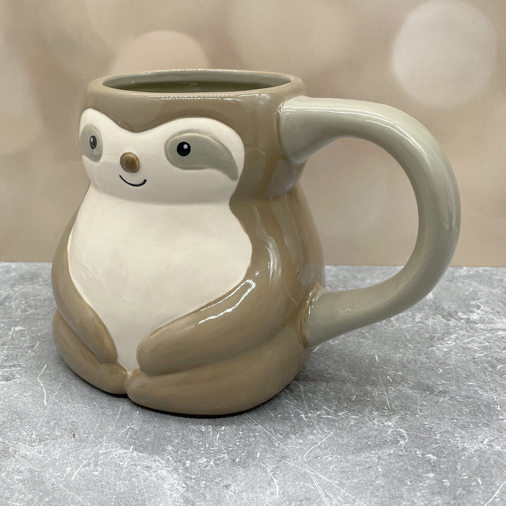 Sloth Mug - Brown
