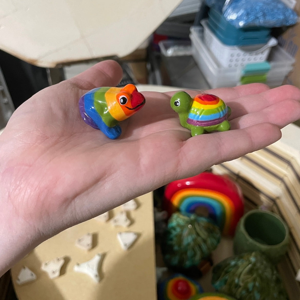 Happy Little Frog Friends