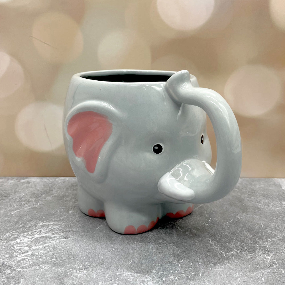 Elephant Mug - Grey