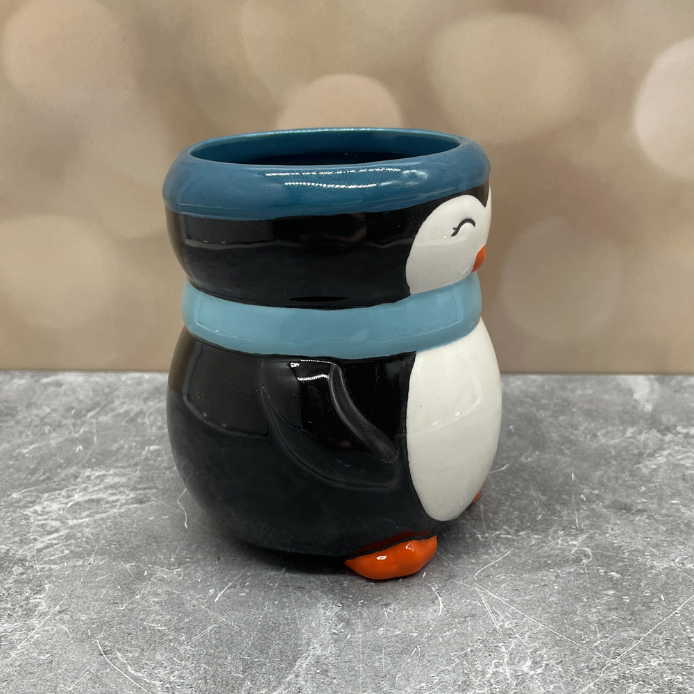 Penguin Mug - Blue Scarf