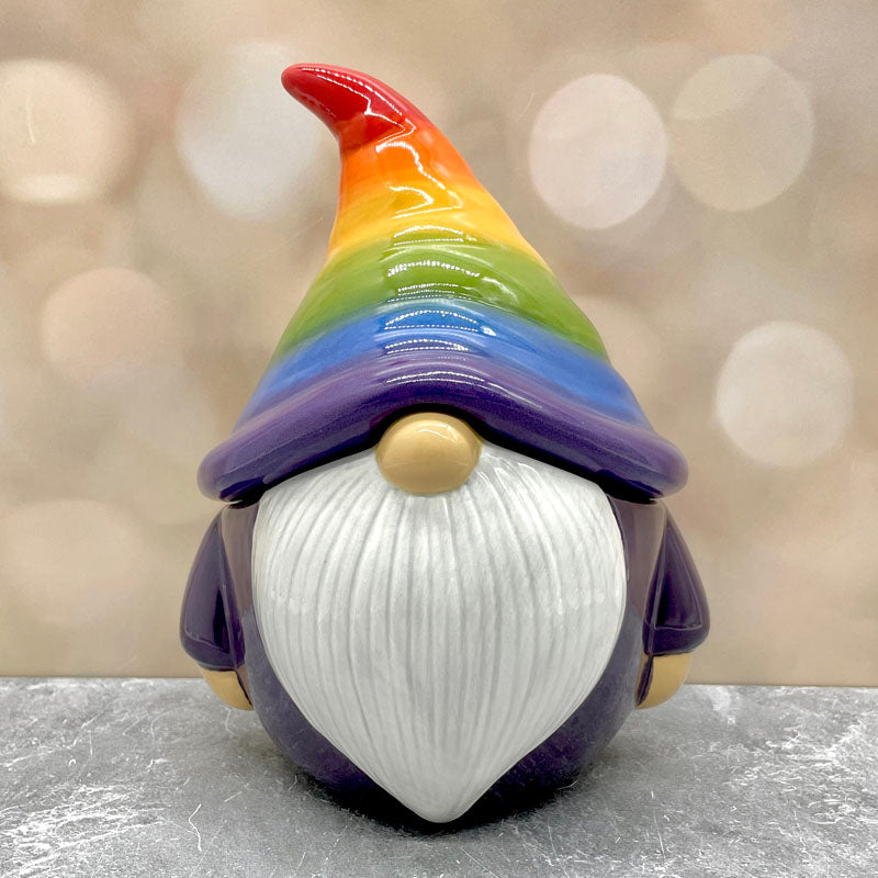 Gnome Jar - Rainbow