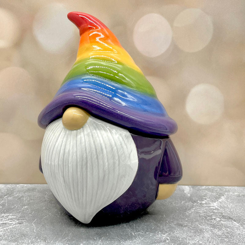 Gnome Jar - Rainbow
