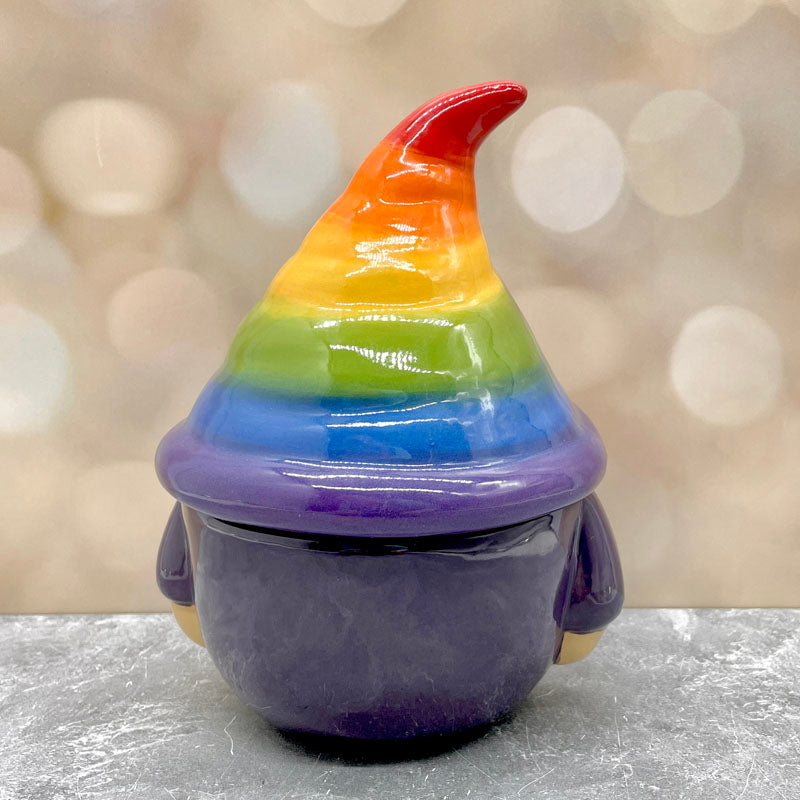 Gnome Jar - Rainbow