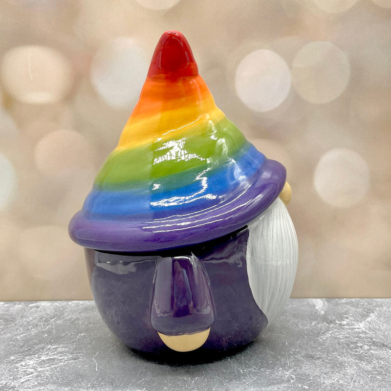 Gnome Jar - Rainbow