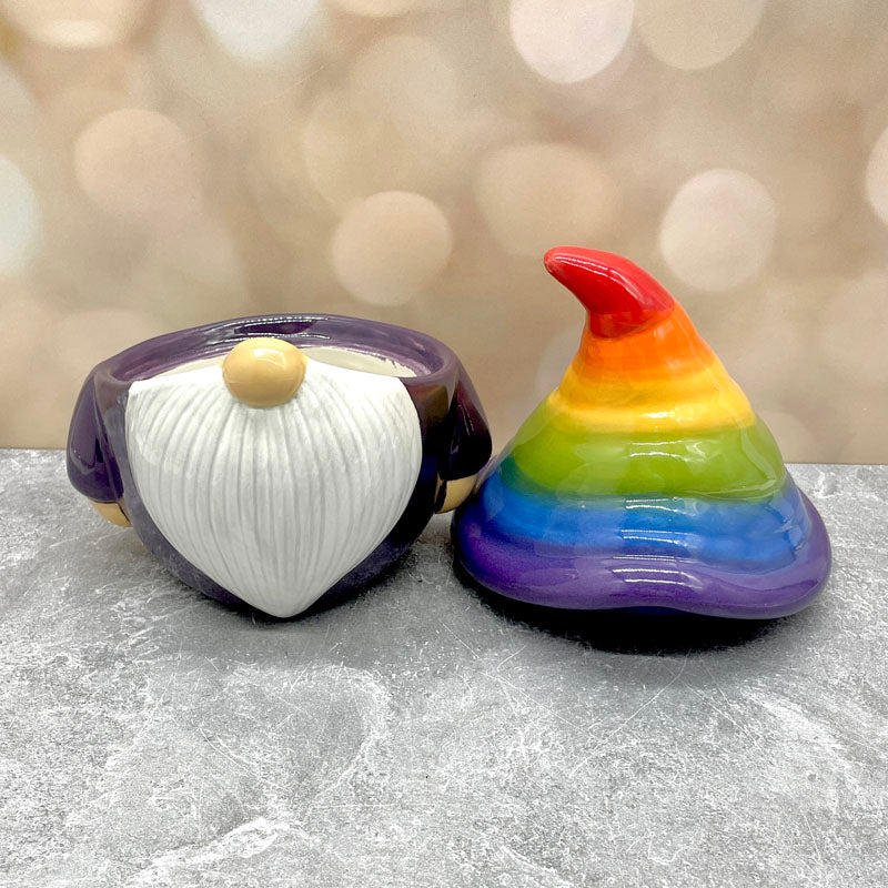 Gnome Jar - Rainbow