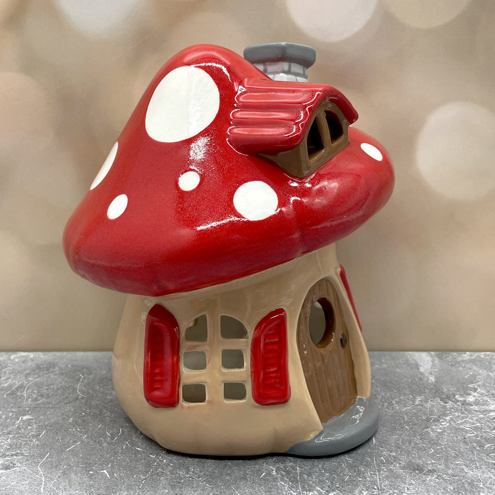 Mushroom House Lantern