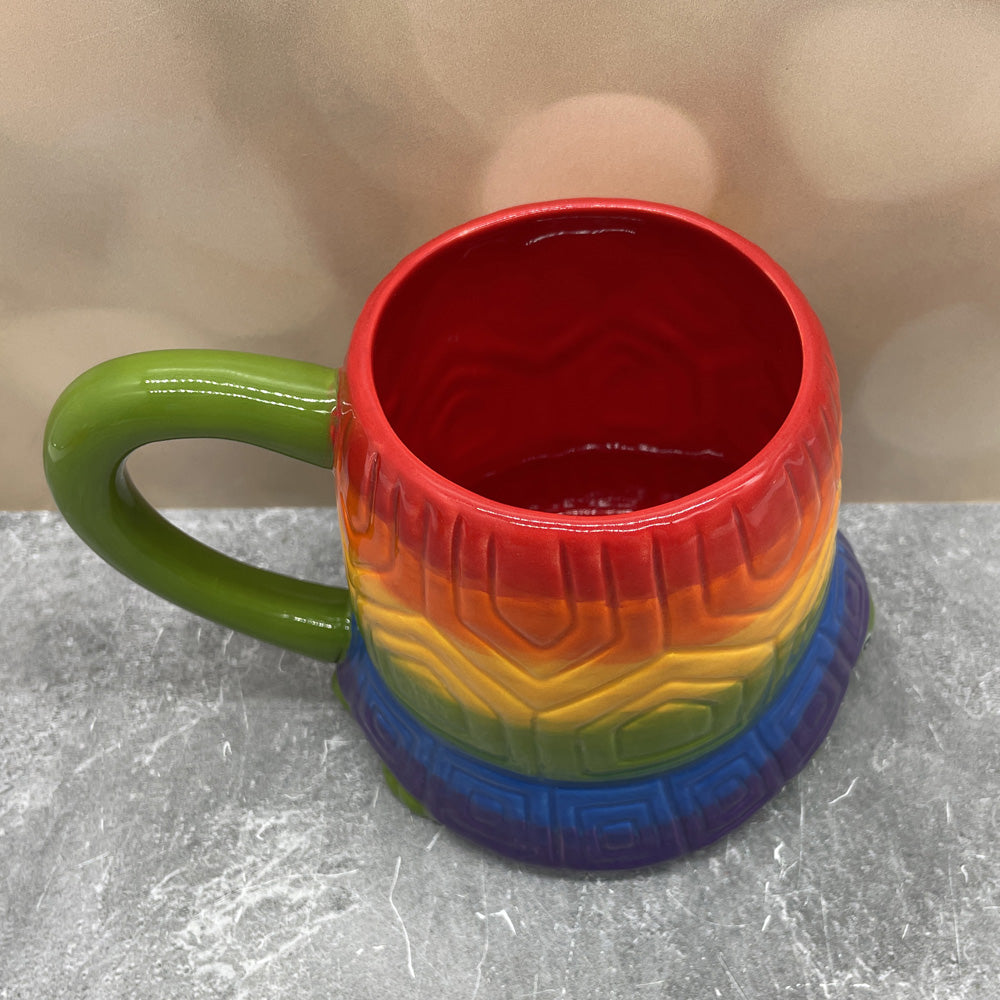 Turtle Mug- Rainbow