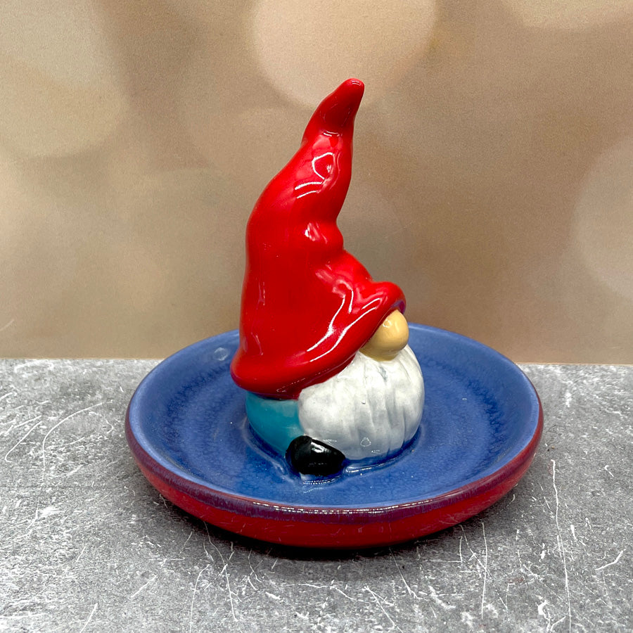 Gnome Ring Holder - Red Blue