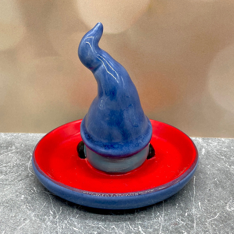 Gnome Ring Holder - Blue Red