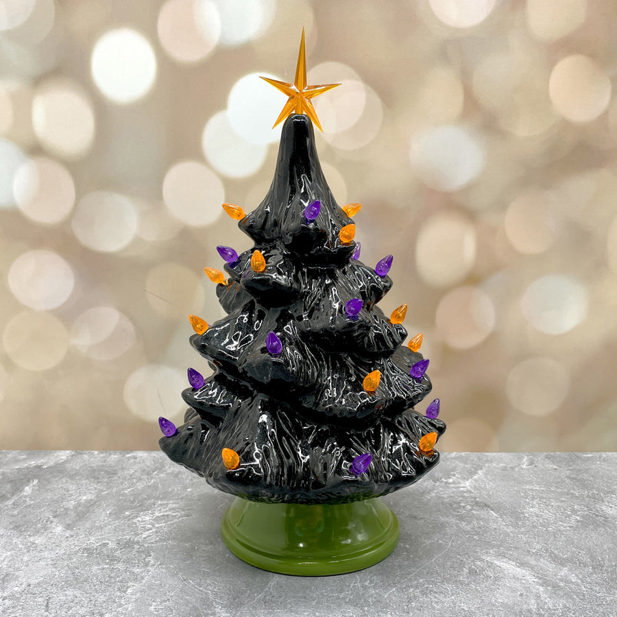 Light Up Tree - Black - Halloween: PRE-ORDER