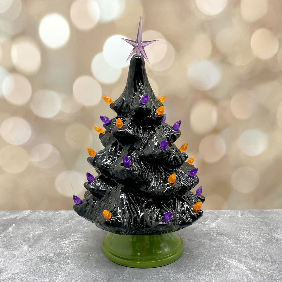 Light Up Tree - Black - Halloween: PRE-ORDER