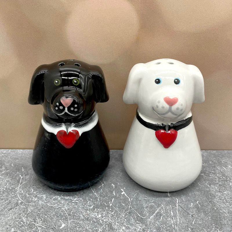 Salt & Pepper Shakers - Dogs