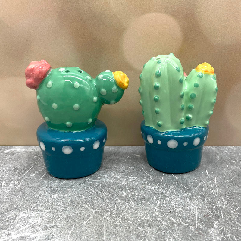 Salt & Pepper Shakers - Cactus