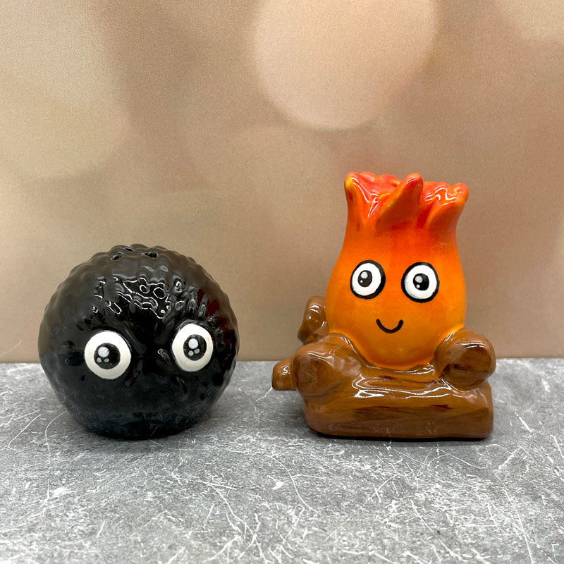 Salt & Pepper Shakers - Fire and Soot