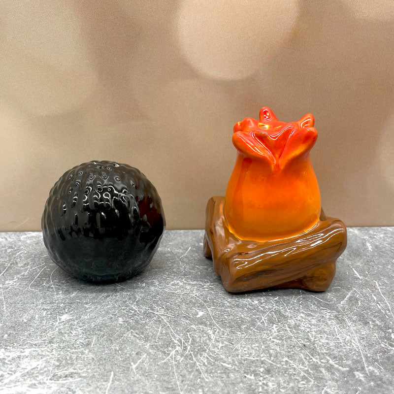 Salt & Pepper Shakers - Fire and Soot