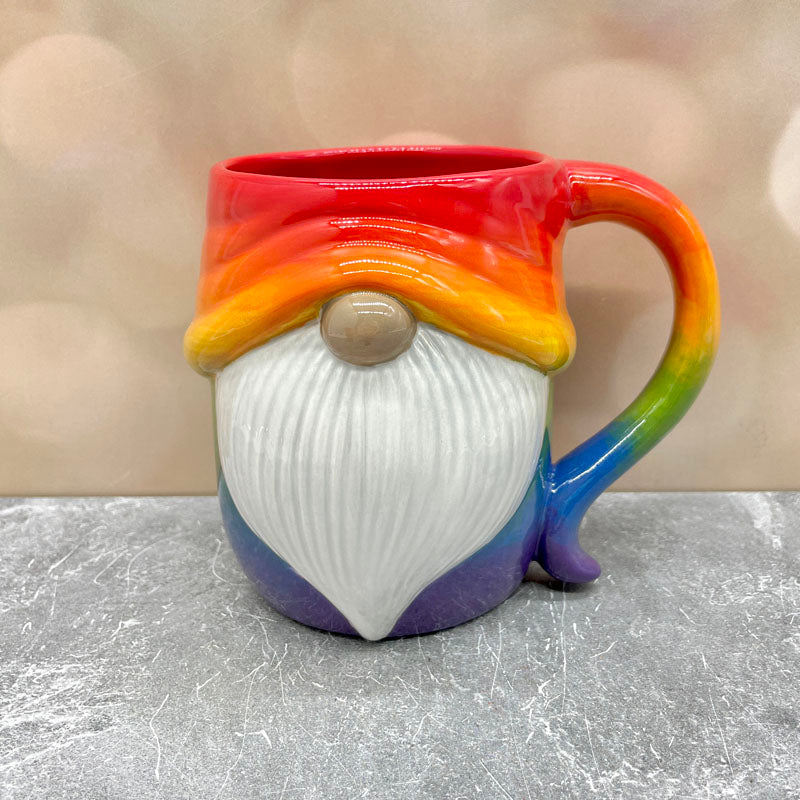 Gnome Mug - Rainbow