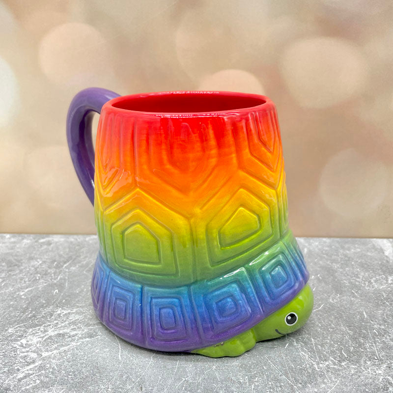 Turtle Mug- Rainbow