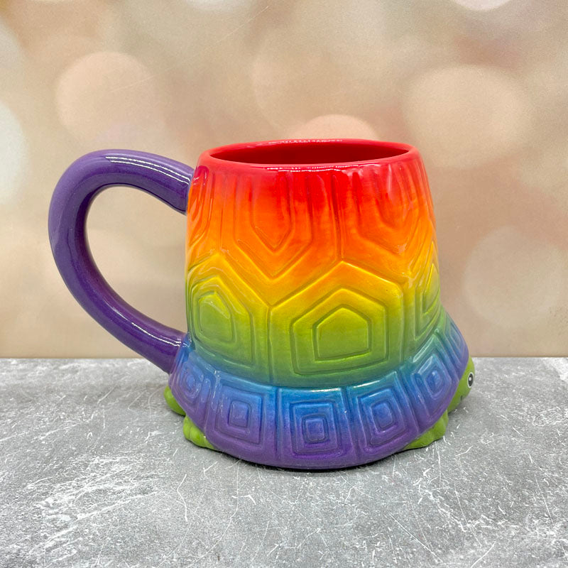 Turtle Mug- Rainbow