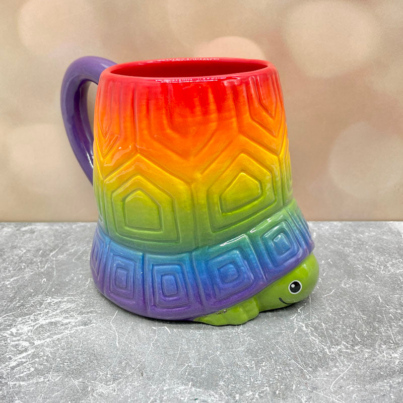 Turtle Mug- Rainbow