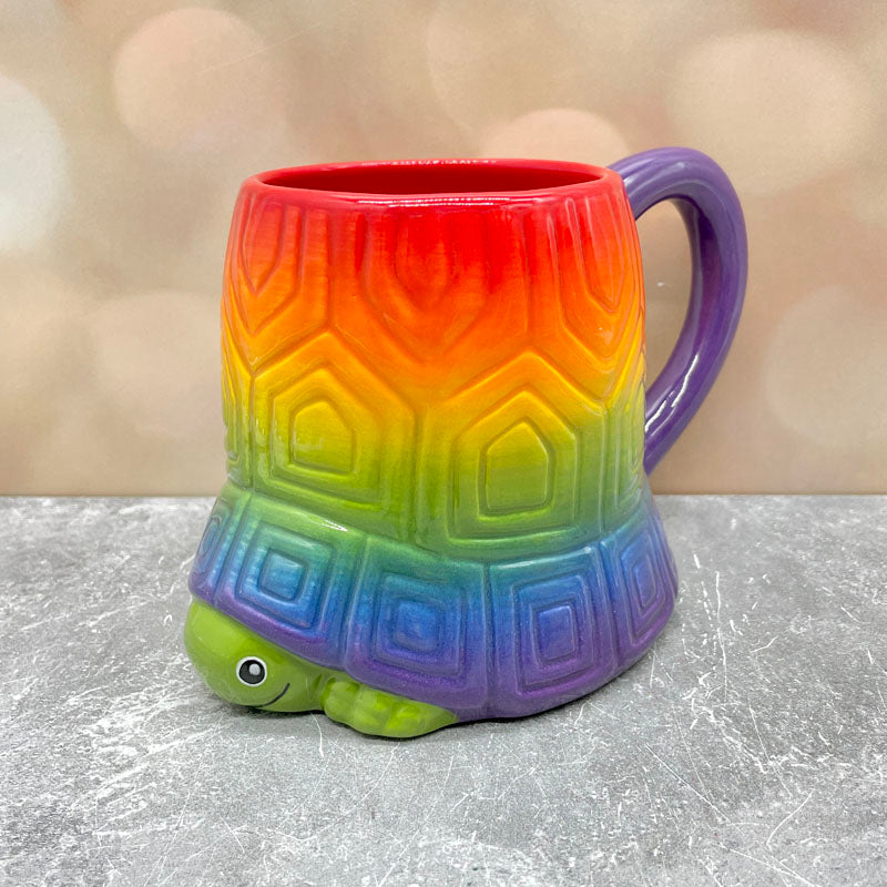 Turtle Mug- Rainbow