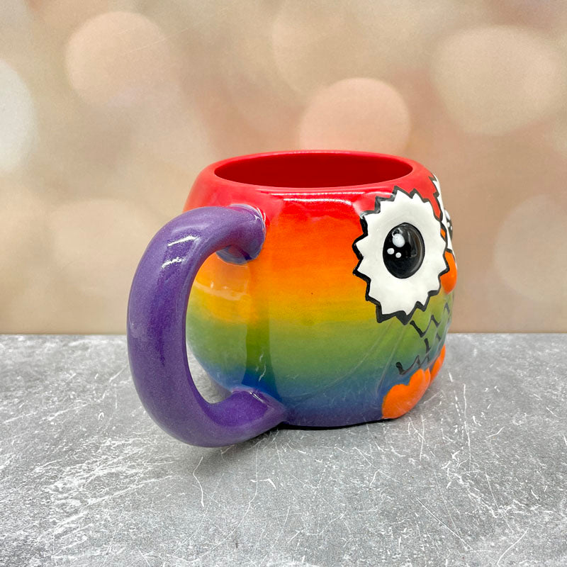 Owl Mug - Rainbow