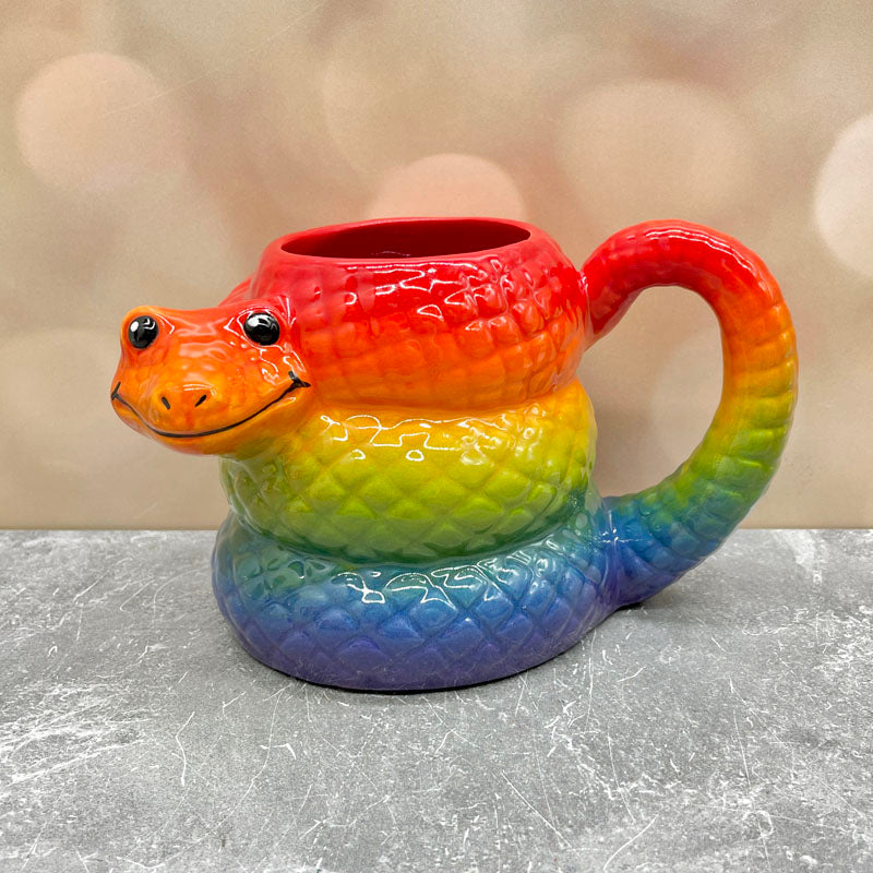 Snake Mug - Rainbow