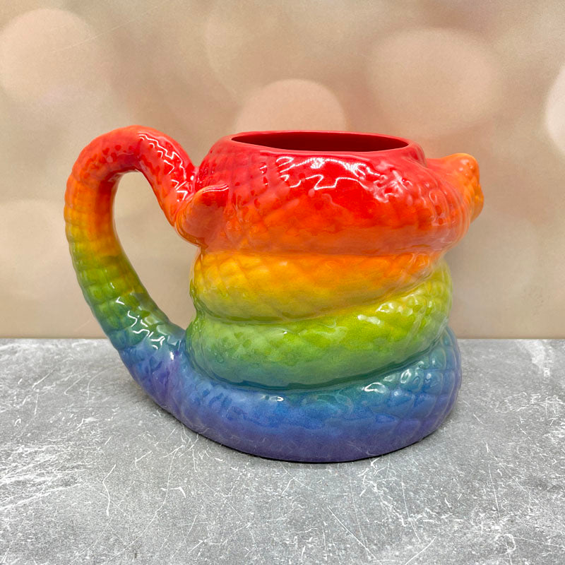 Snake Mug - Rainbow