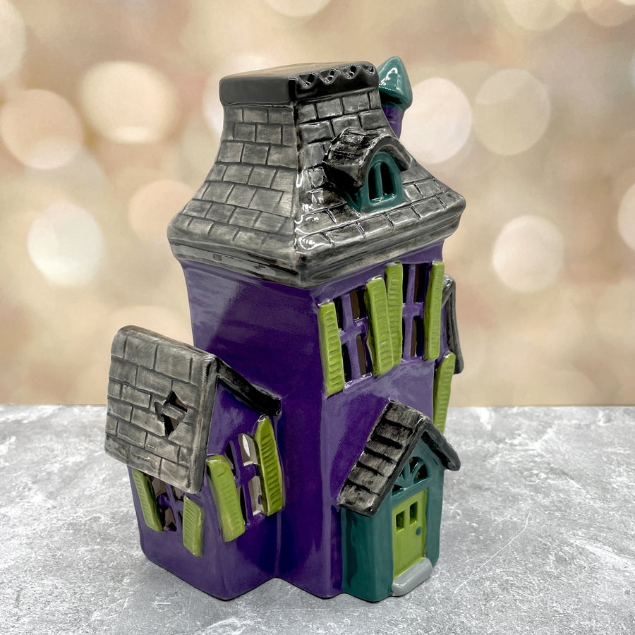 Haunted House Light up Black Purple