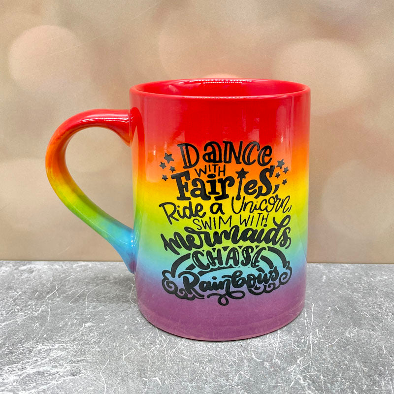 Dance with Fairies Rainbow Mug & Other Options
