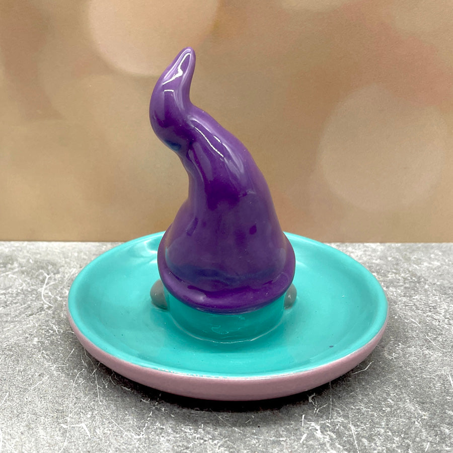 Gnome Ring Holder - Purple