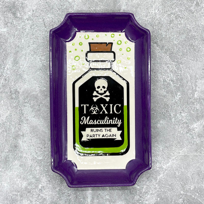 Toxic Masculinity Plate