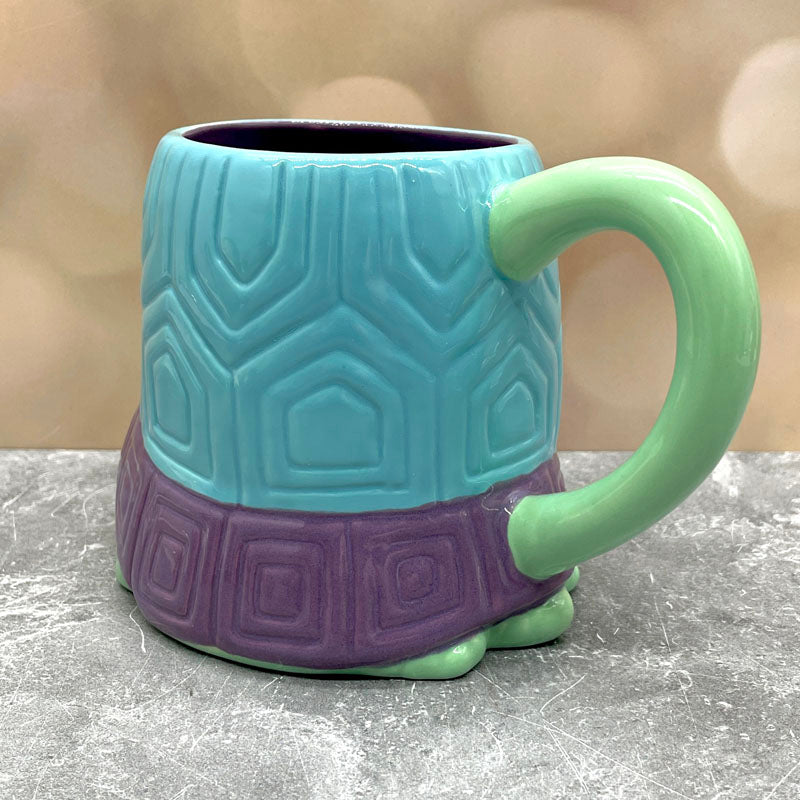 Turtle Mug- Blue Purple