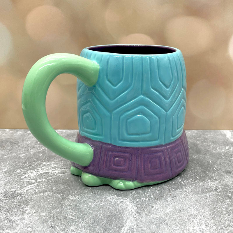 Turtle Mug- Blue Purple