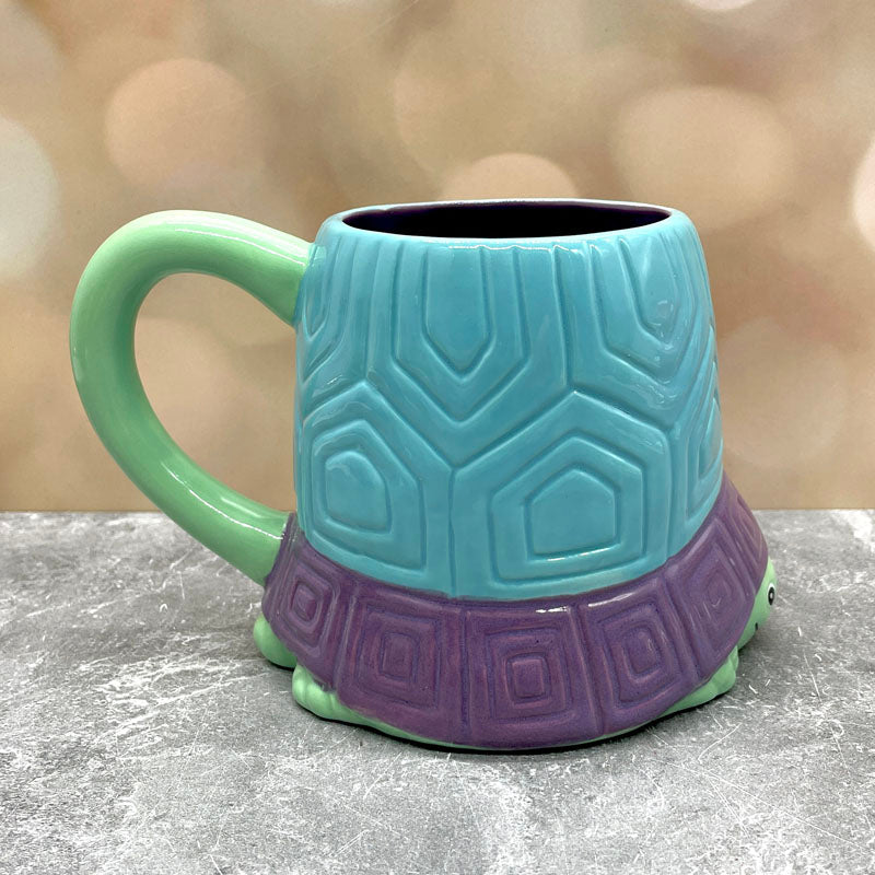 Turtle Mug- Blue Purple