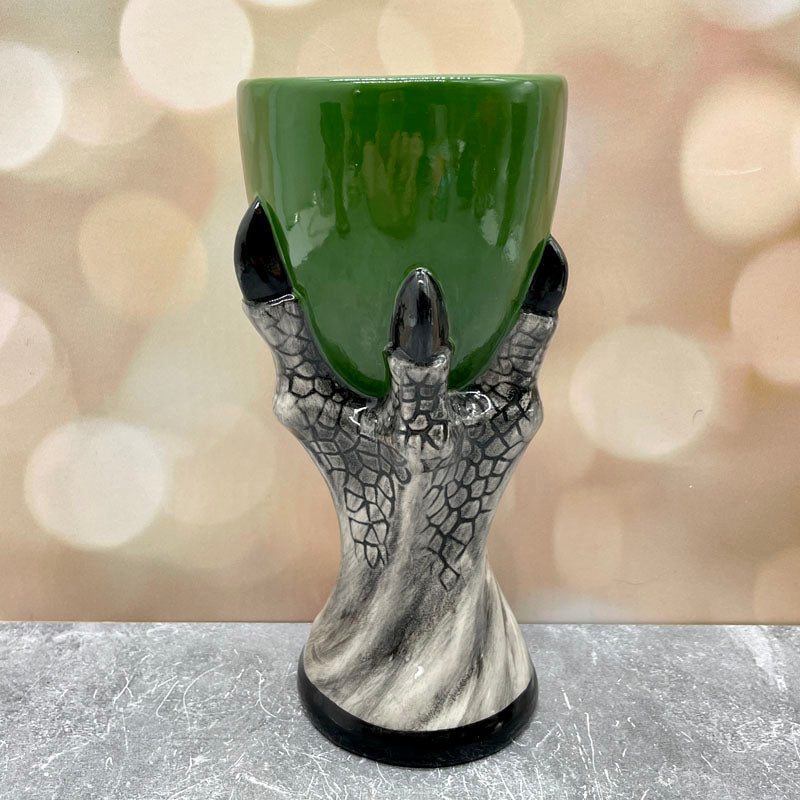 Dragon Claw Goblet - Green