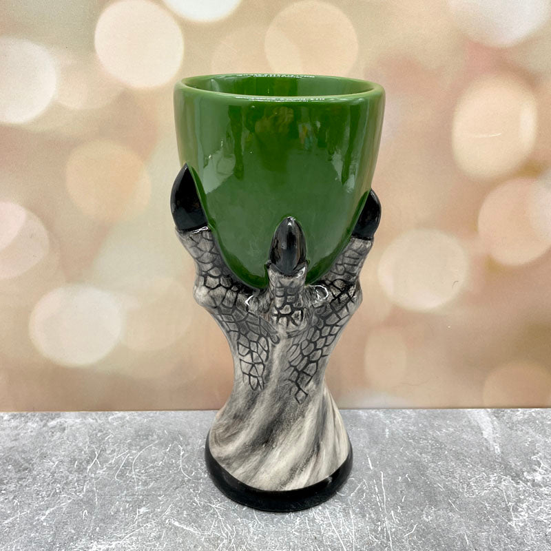 Dragon Claw Goblet - Green