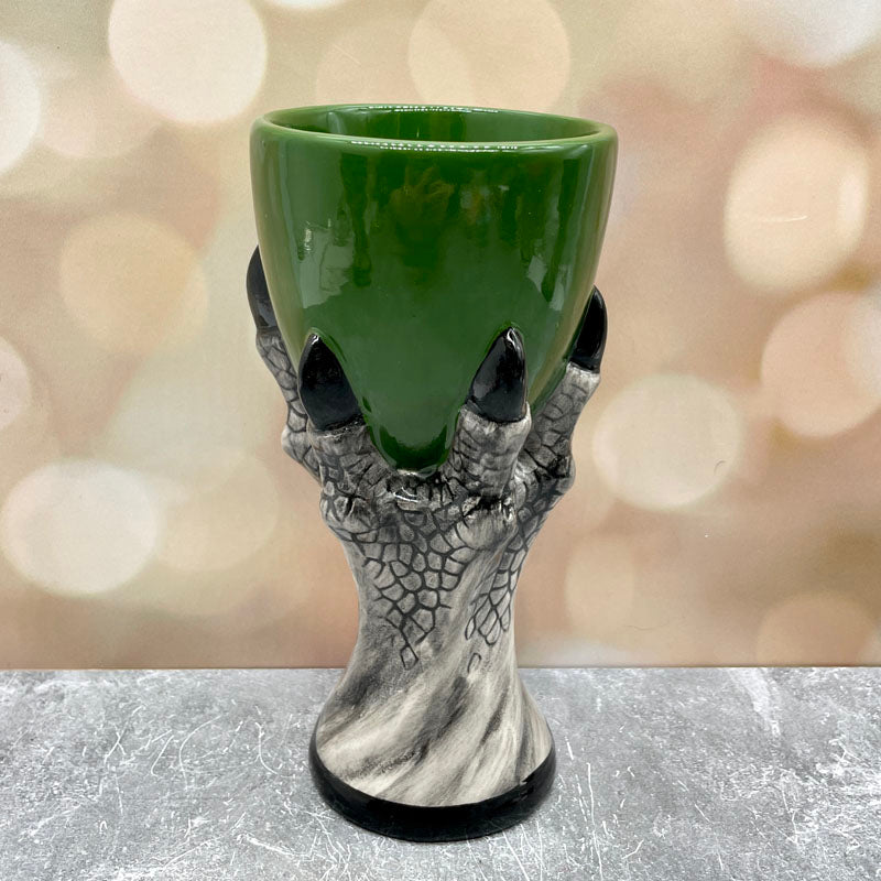 Dragon Claw Goblet - Green