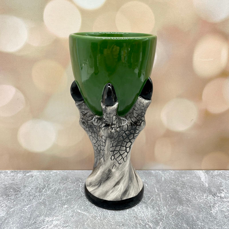 Dragon Claw Goblet - Green
