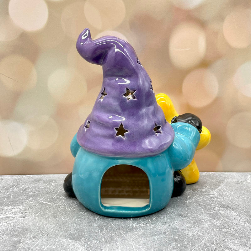 Gnome and Star Lantern Purple