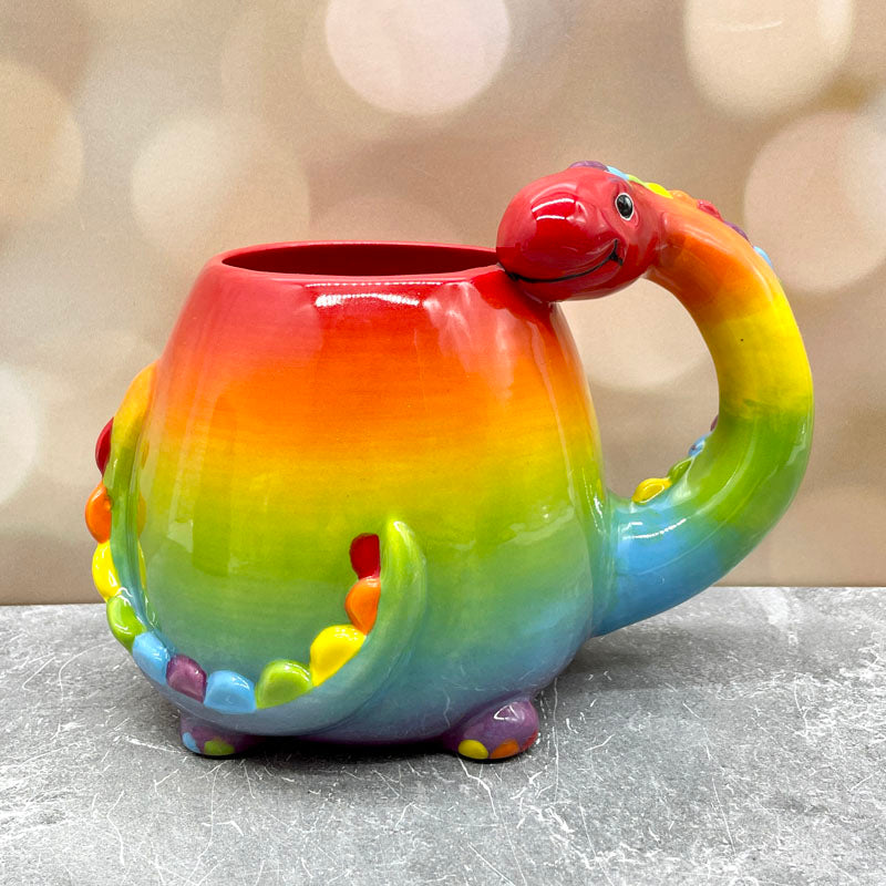 Dino Mug - Rainbow