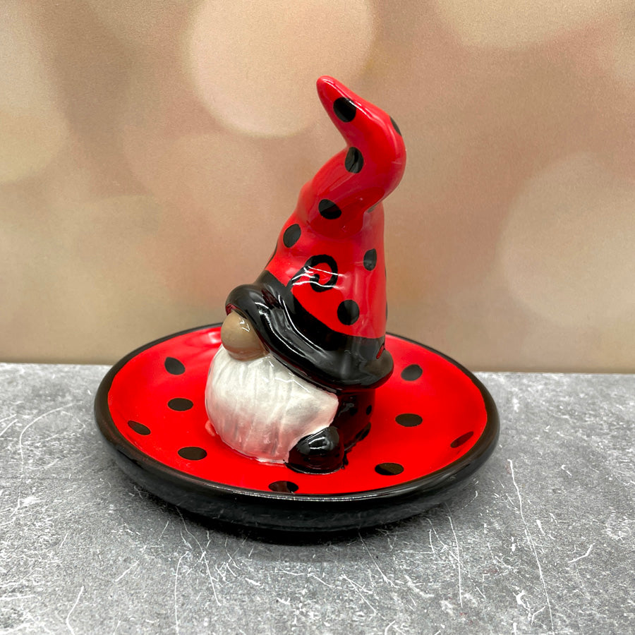 Gnome Ring Holder - Ladybug