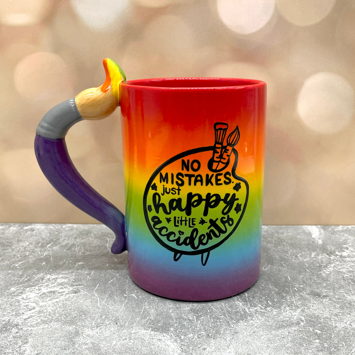 No Mistakes Rainbow Mug